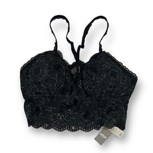 Aerie Black Lace Bra Size Small
